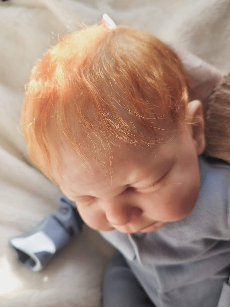 Handcrafted reborn baby